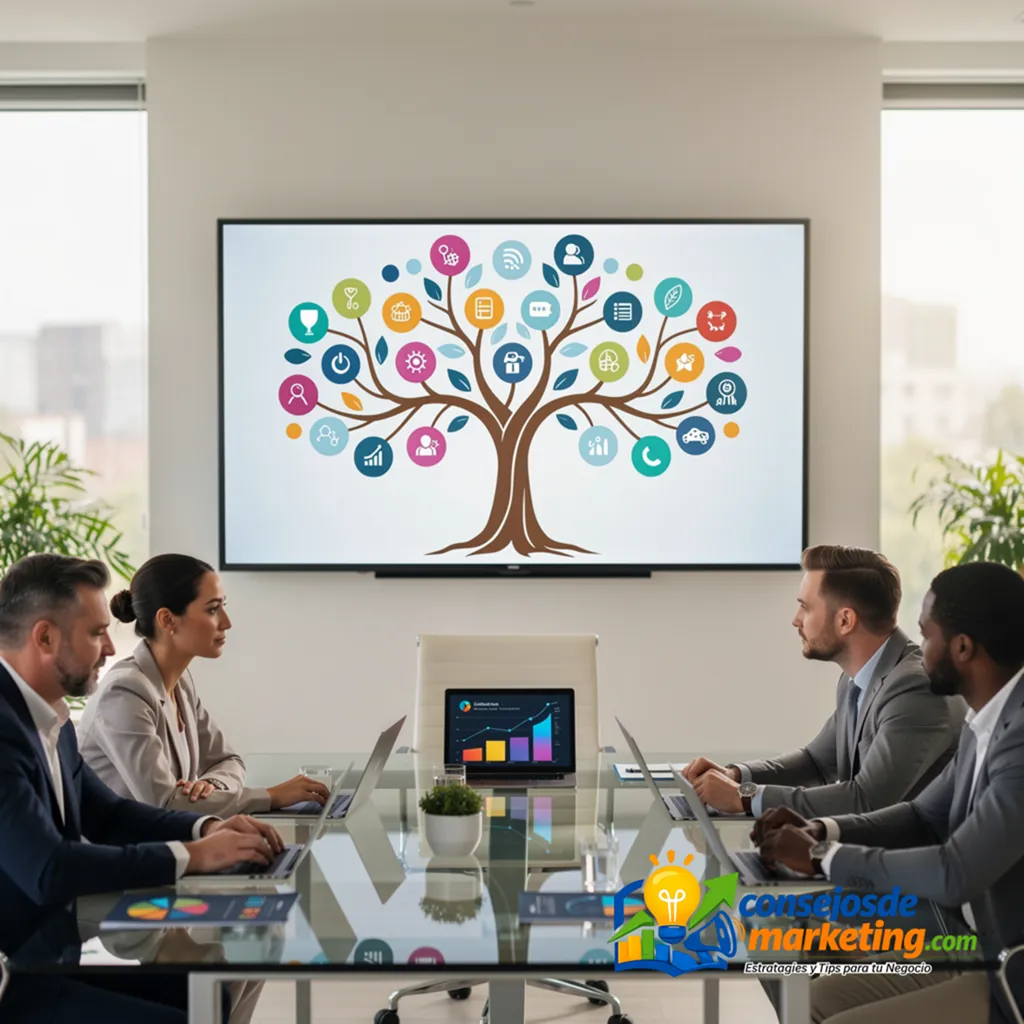 Organigrama del departamento de marketing: estructura y roles clave