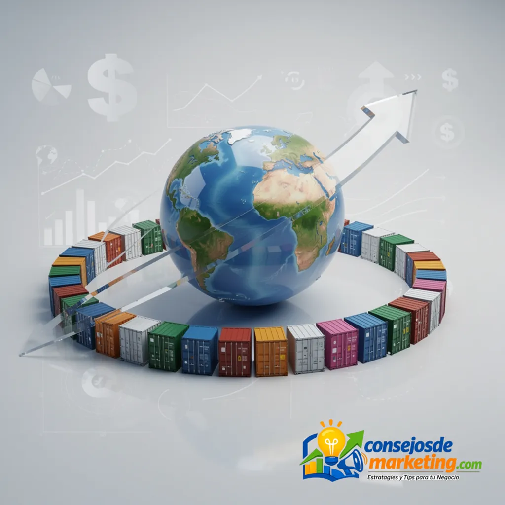 Exportación: Clave del crecimiento económico y empresarial